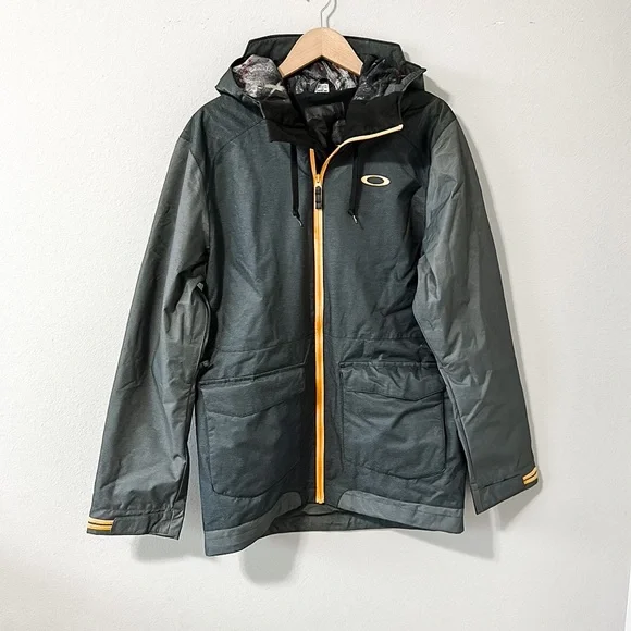 Oakley | Jackets & Coats | Oakley Loose Fit Mens Zip Up Hooded 